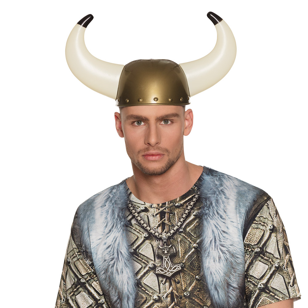 CASQUE VIKING PLASTIQUE (Cornes XL)