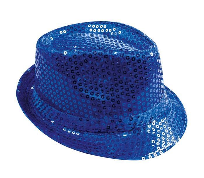 CHAPEAU DISCO BLEU