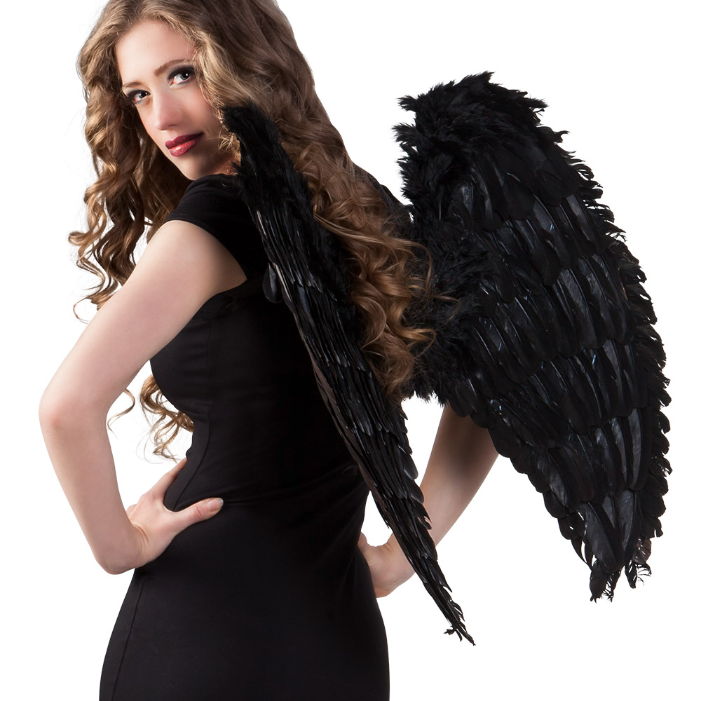 AILES D'ANGE NOIRES (Dimension - 65/65 cm)