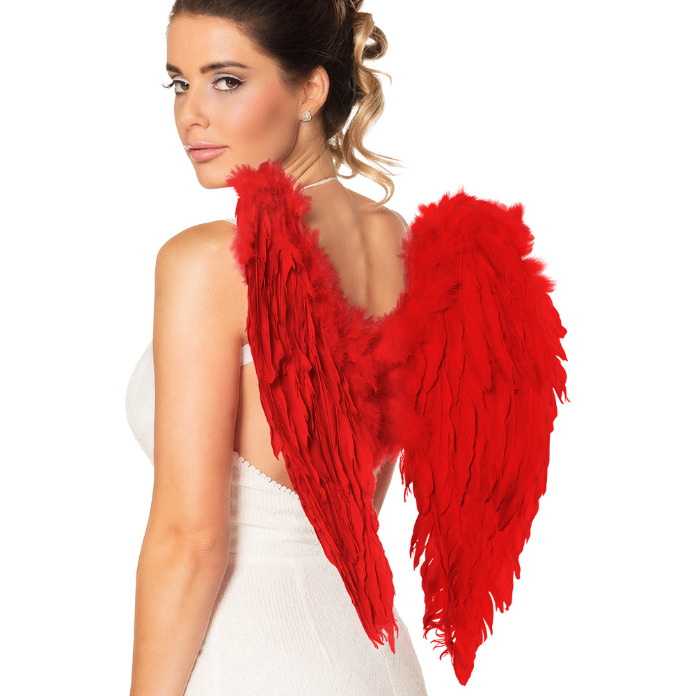 AILES D'ANGE ROUGES (Dimension - 50/50 cm)