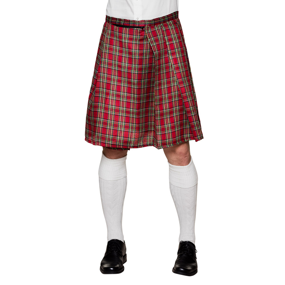 KILT ÉCOSSAIS ROUGE