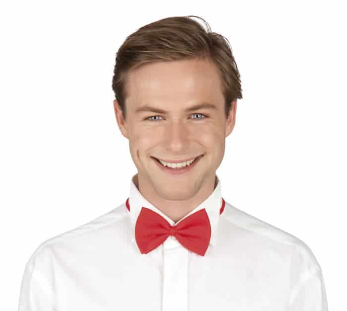 Noeud papillon adulte couleur rouge