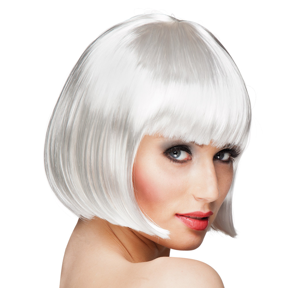 PERRUQUE CABARET (Couleur - Blanc)