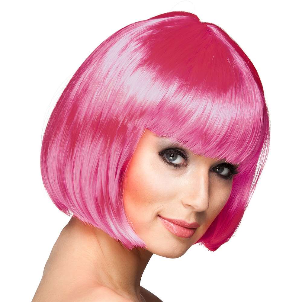 PERRUQUE CABARET (Couleur - rose)