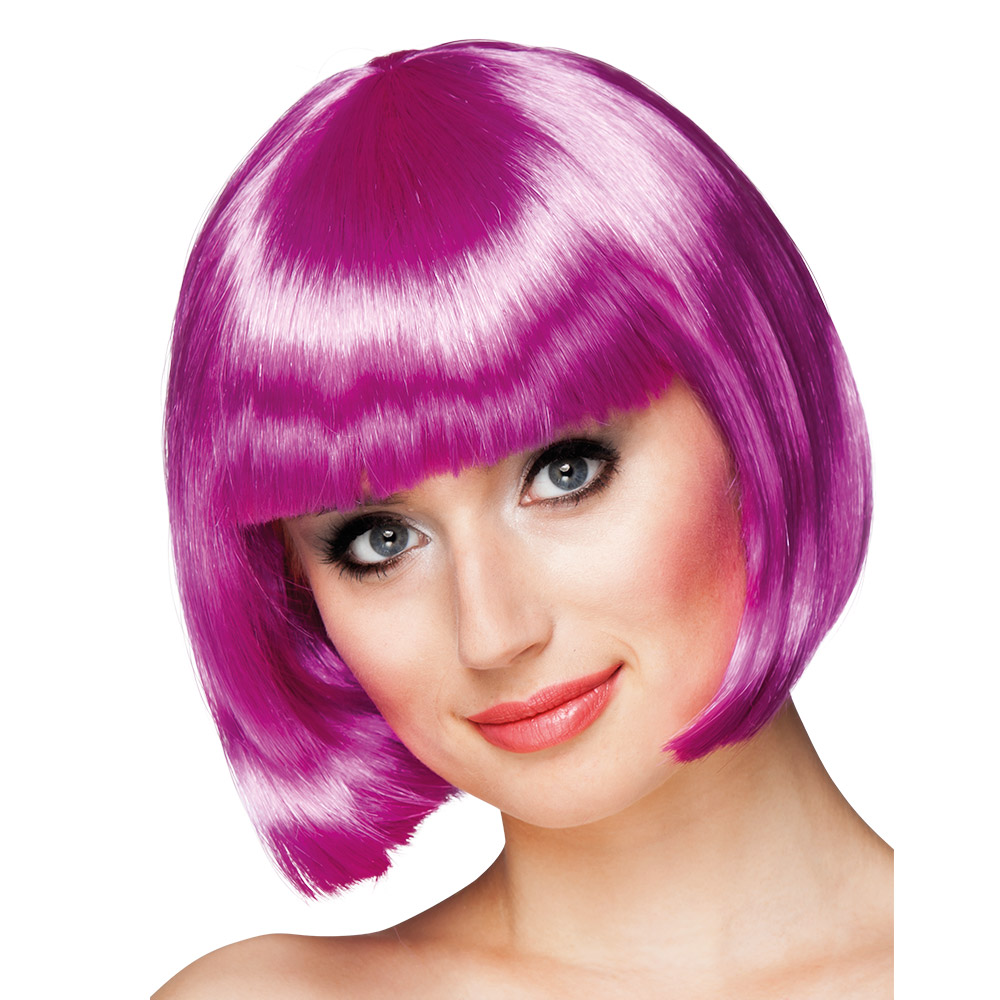 PERRUQUE CABARET (Couleur - Violet)
