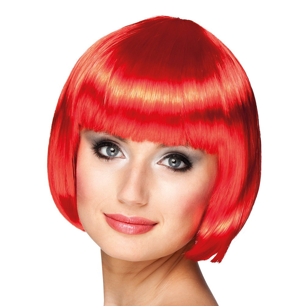 PERRUQUE CABARET (Couleur - Rouge)