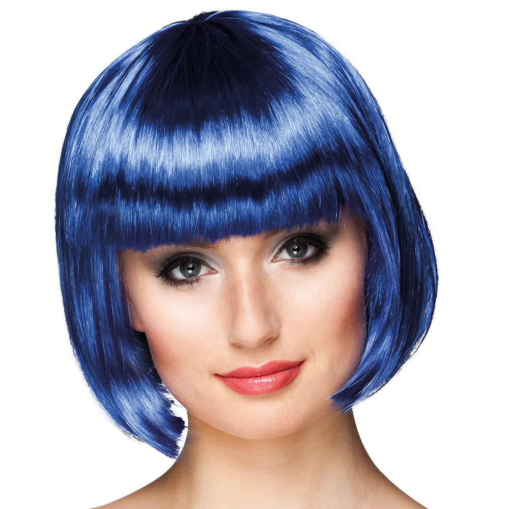 PERRUQUE CABARET (Couleur - Bleu)