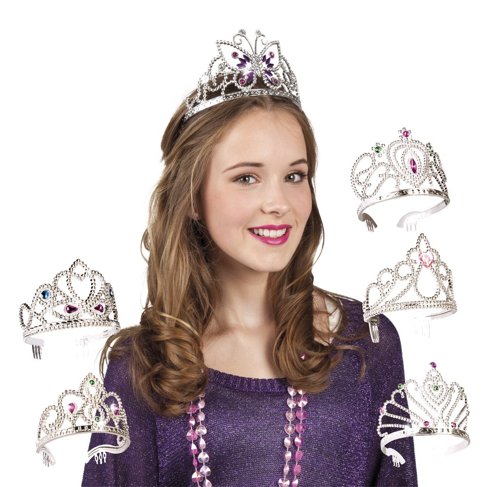 COURONNE DE MISS (Assortiment 6 Diadèmes)