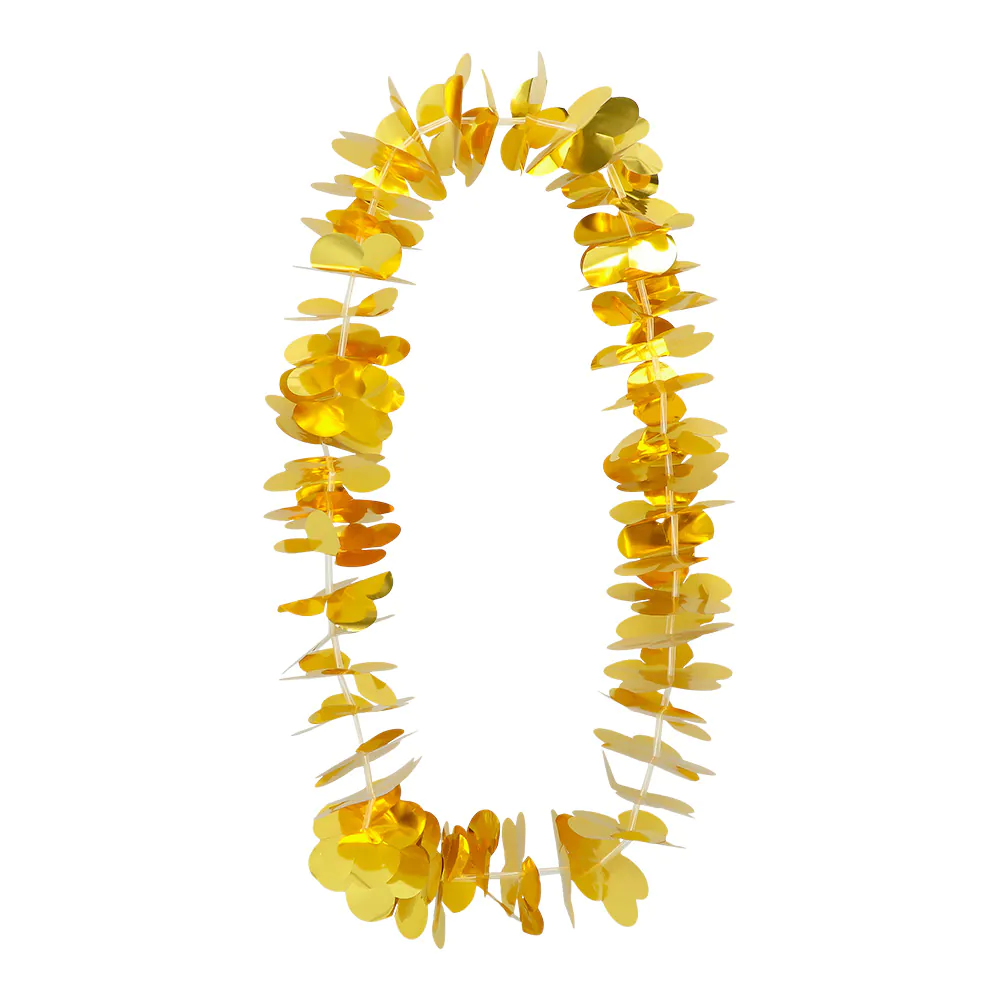 COLLIER DE FLEURS HAWAI (Collier Hawaien - Or)