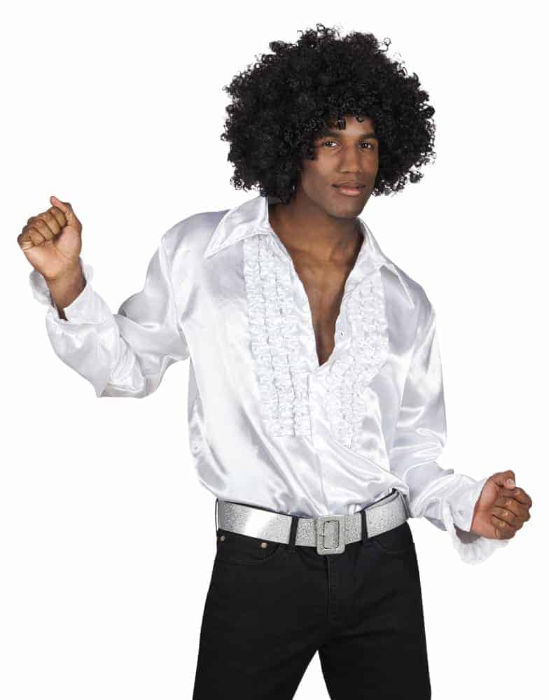 CHEMISE DISCO HOMME (Chemise blanche)