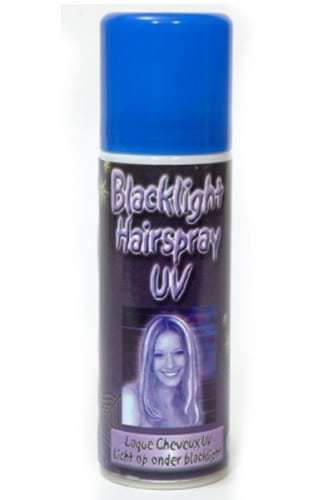 Laque uv pour cheveux lumiere noire 125 ml