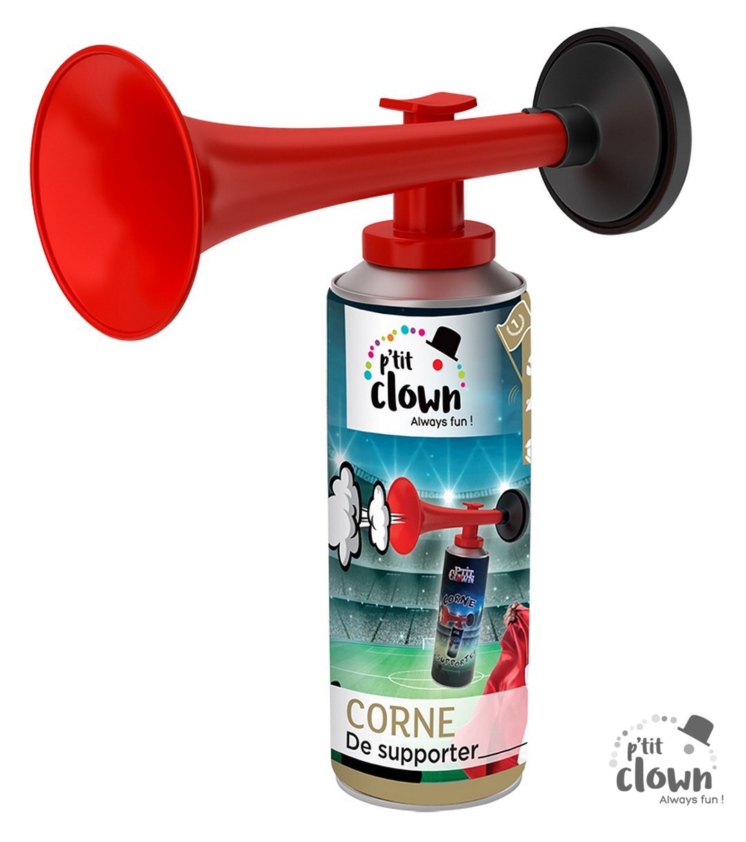 CORNE DE SUPPORTER (Corne + recharge 100 ml) – Image 1