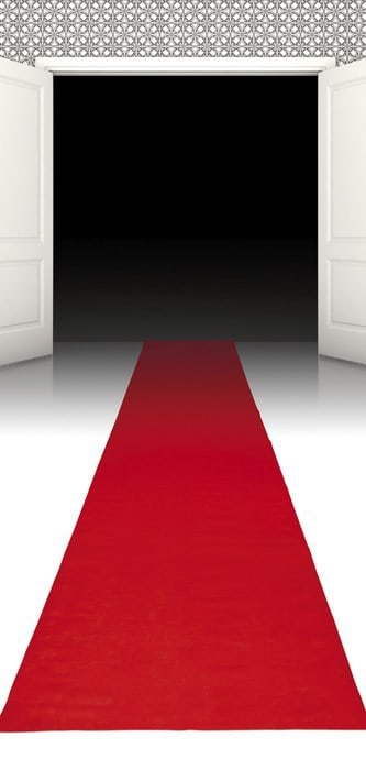 Tapis rouge 450 x 60 cm