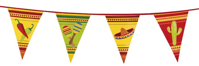 Banderole fanions mexique