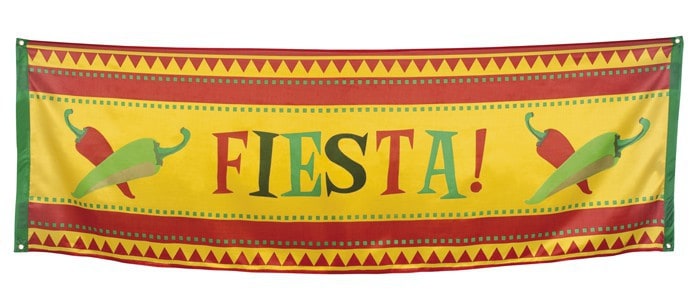 Banniere 74/220 cm fiesta