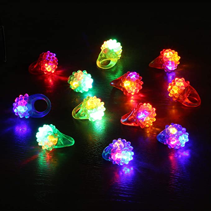 BAGUE MAGIQUE SILICONE  LUMINEUSES