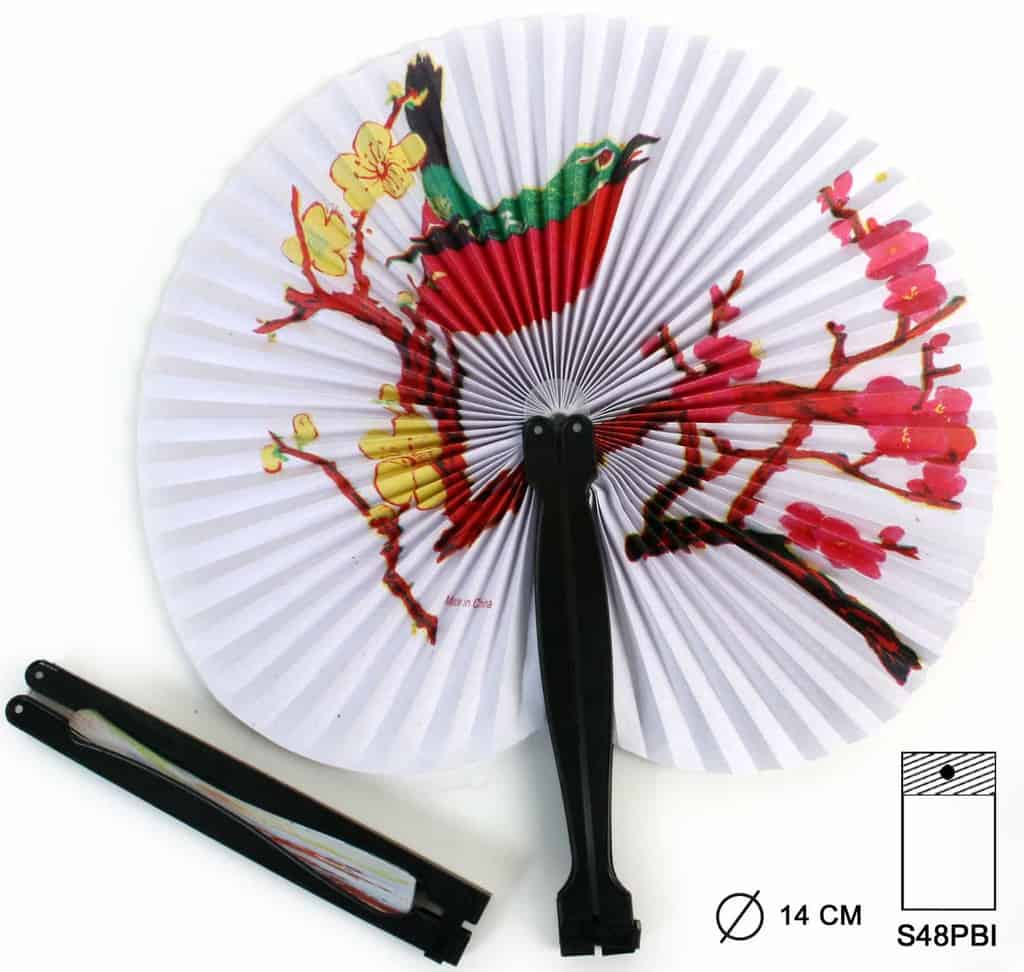 ÉVENTAIL CHINOIS (Dimension 14 cm) – Image 1