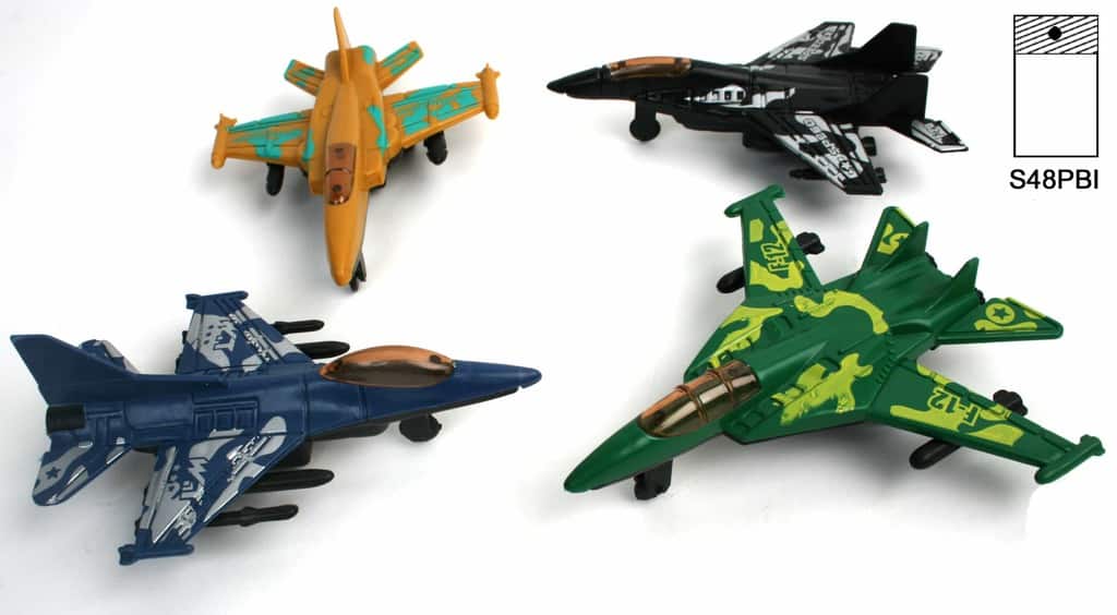 48 avions de chasse jouet enfant