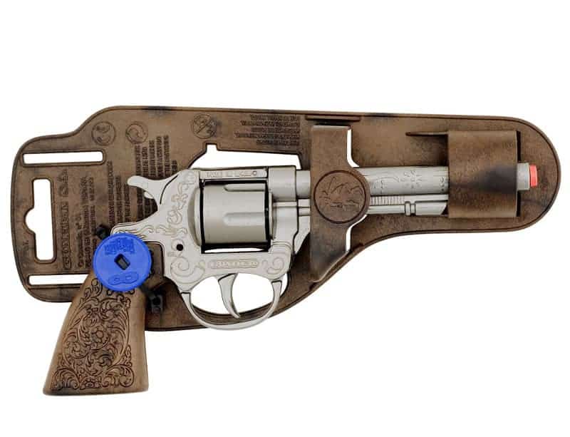 PISTOLET COW BOY GONHER (Métal  - 8 coups )