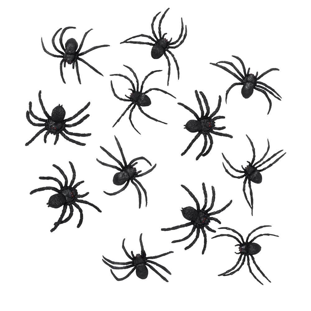BLISTER DE 12 ARAIGNÉES (Sachet 12 araignées)