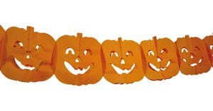 Guirlande halloween citrouille
