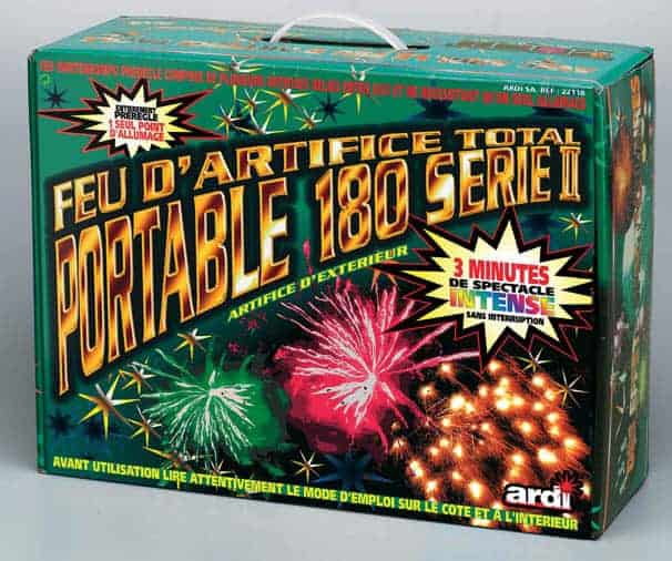 Feu d'artifice automatique et portable
