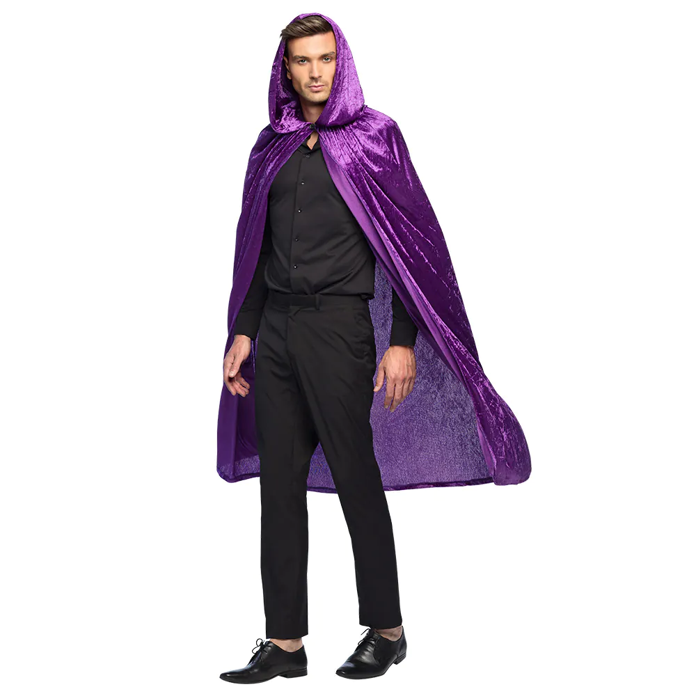 CAPE DE VAMPIRE VELOURS Taille 170 cm