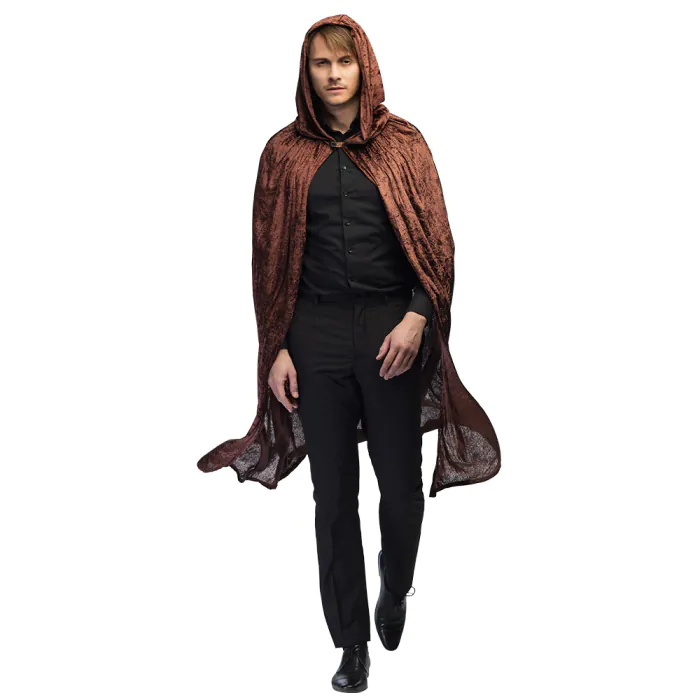 CAPE DE VAMPIRE VELOURS Taille 170 cm