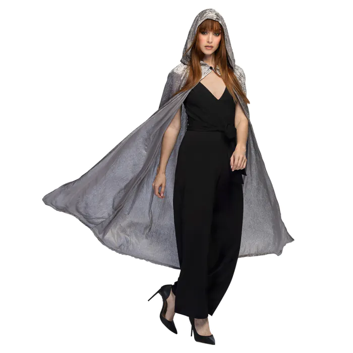 CAPE DE VAMPIRE VELOURS Taille 170 cm