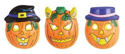 Masque clown citrouille