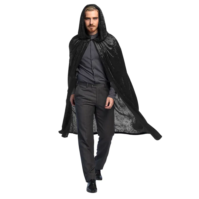 CAPE DE VAMPIRE VELOURS Taille 170 cm
