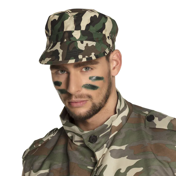 CASQUETTE CAMOUFLAGE (Casquette militaire)