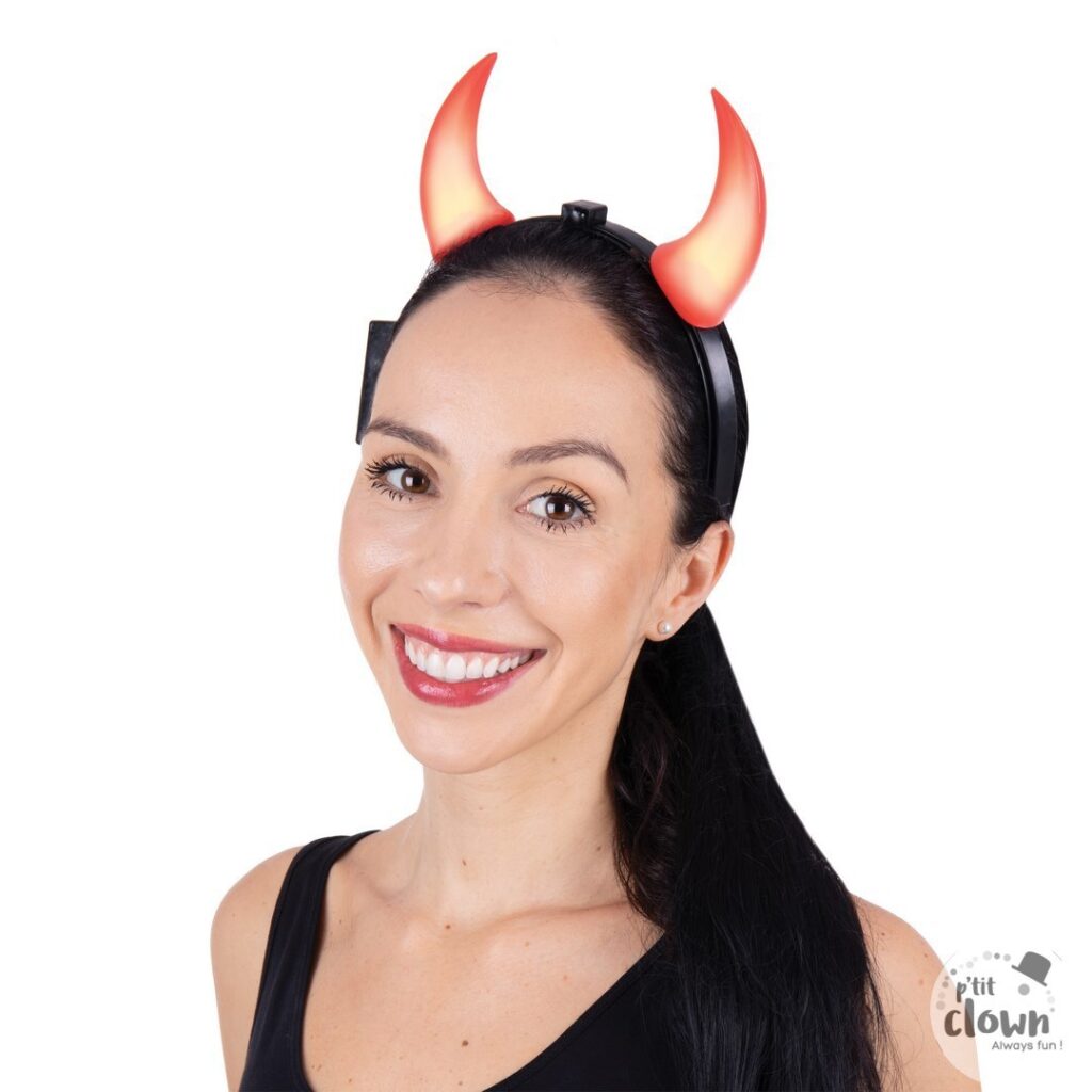CORNES DE DIABLE A LED (Version lumineuse)