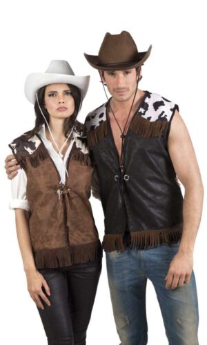 GILET COW GIRL FARMER (Veste sans manches L) – Image 3