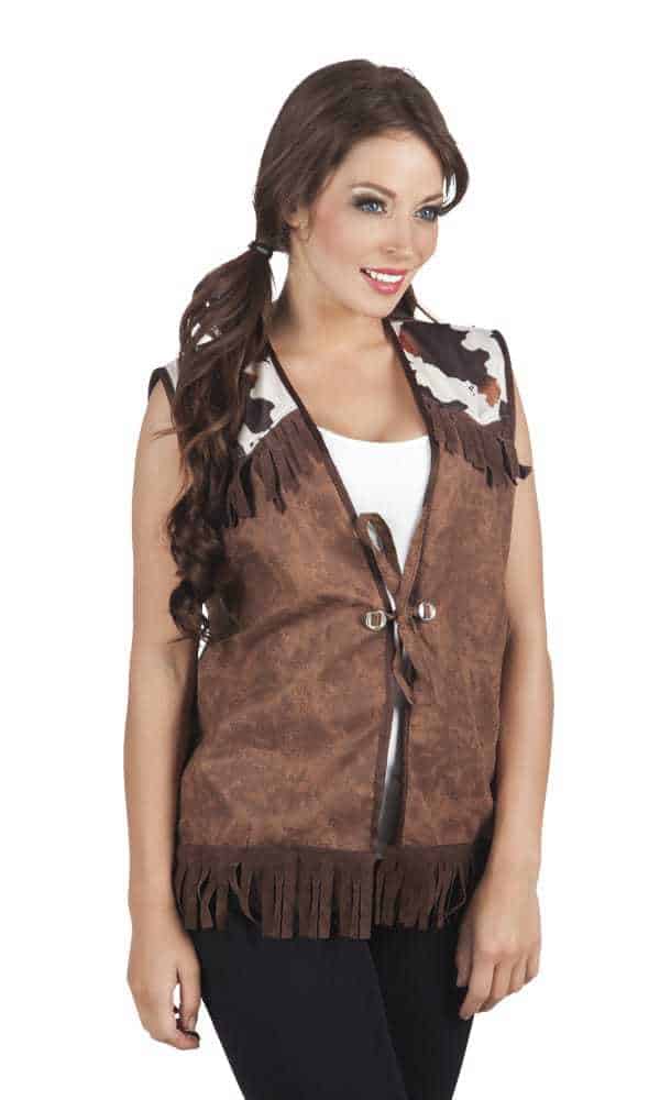 Veste cowboy Marron