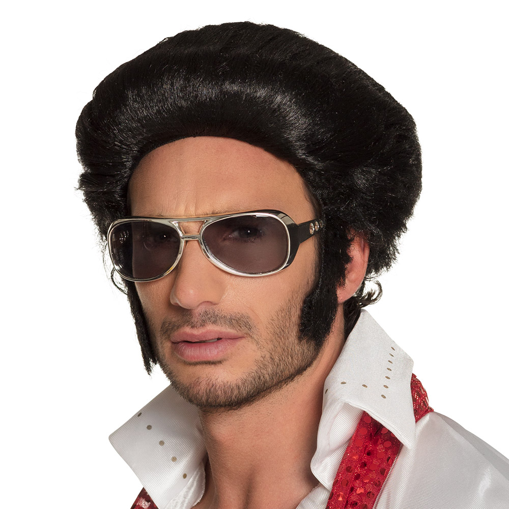 PERRUQUE D'ELVIS PRESLEY (Perruque star ou célébrité)
