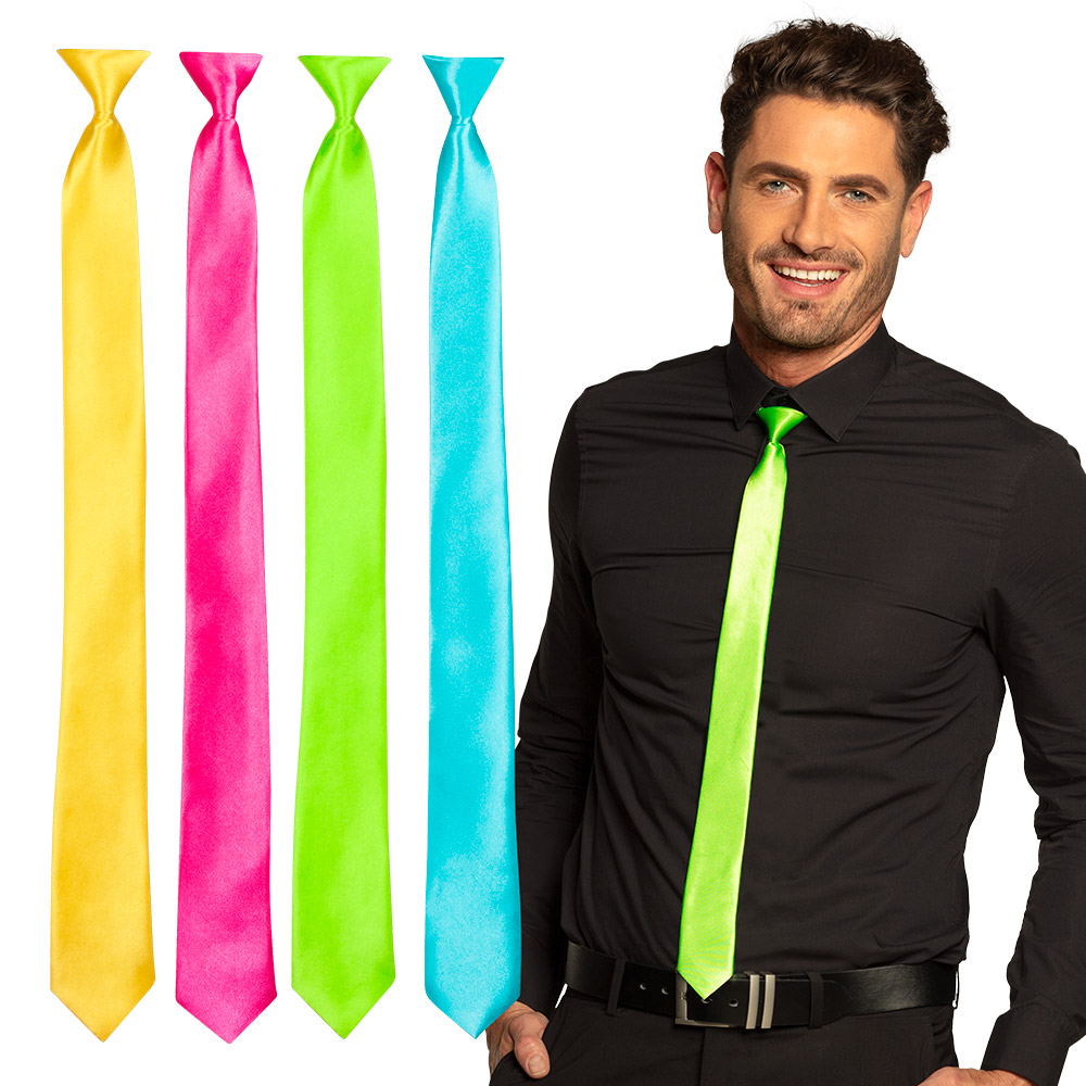 CRAVATE FASHION NIGHT (Pack 4x4 couleurs)