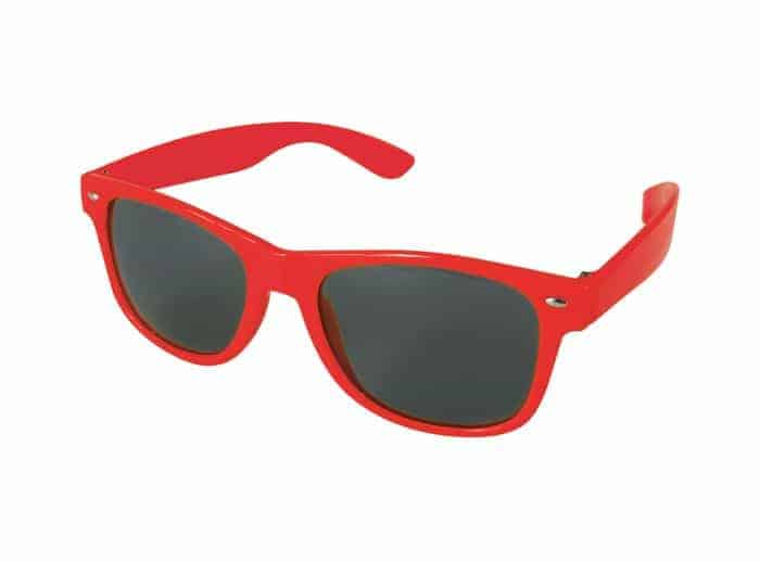 Lunettes rouges festives