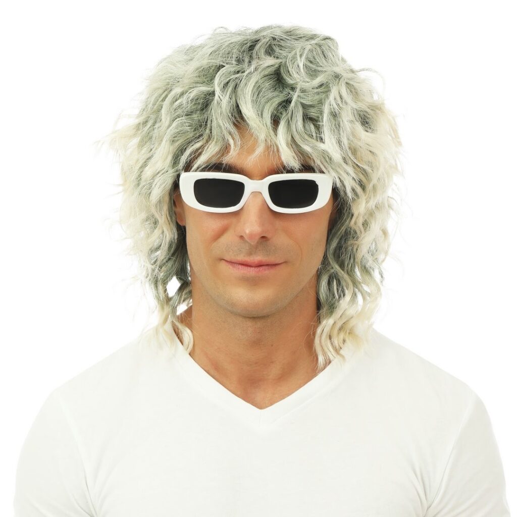 LUNETTES Blanches  (Verres fumés)