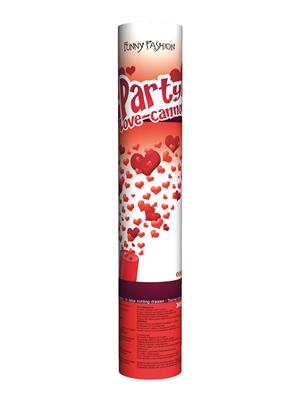 CANON A CONFETTIS (Confettis Coeur) Tube 25 cm