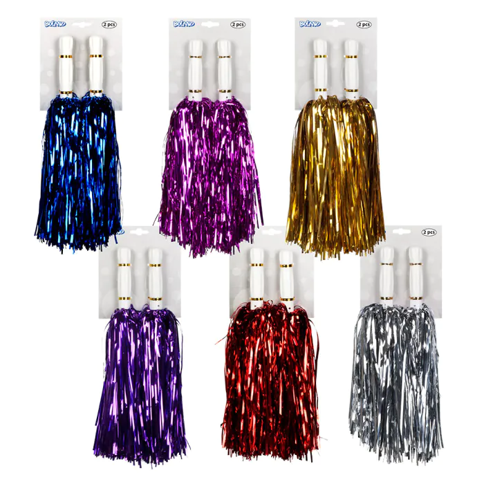 POMPON POMPOM GIRL (Métallisé - 6 coloris)