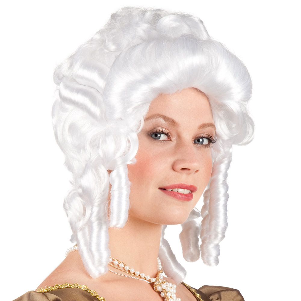 PERRUQUE BAROQUE (Perruque Blanche - Femme)