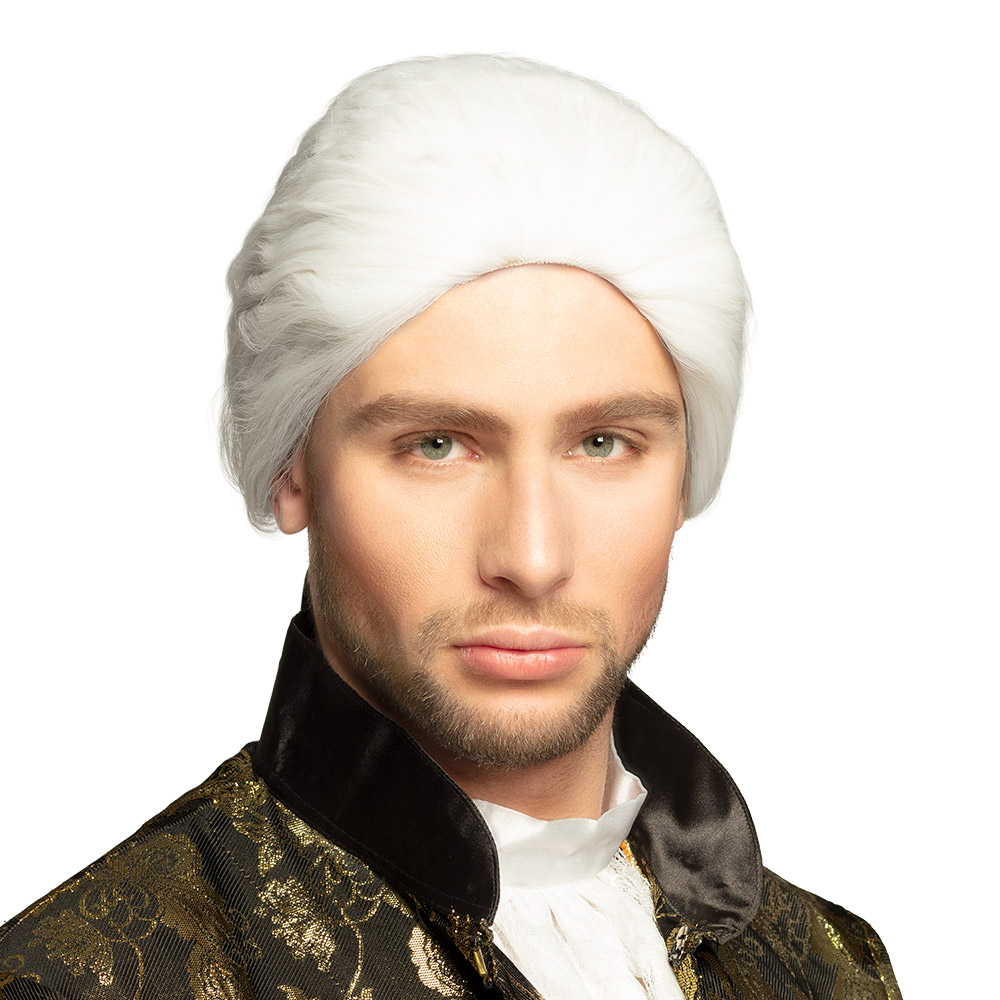 PERRUQUE RENAISSANCE (Perruque blanche - Homme)
