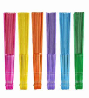 ÉVENTAILS FASHION (Assortiment 6 coloris) – Image 2
