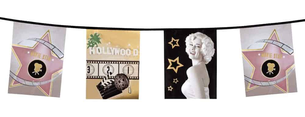 Banderole Hollywood 6m