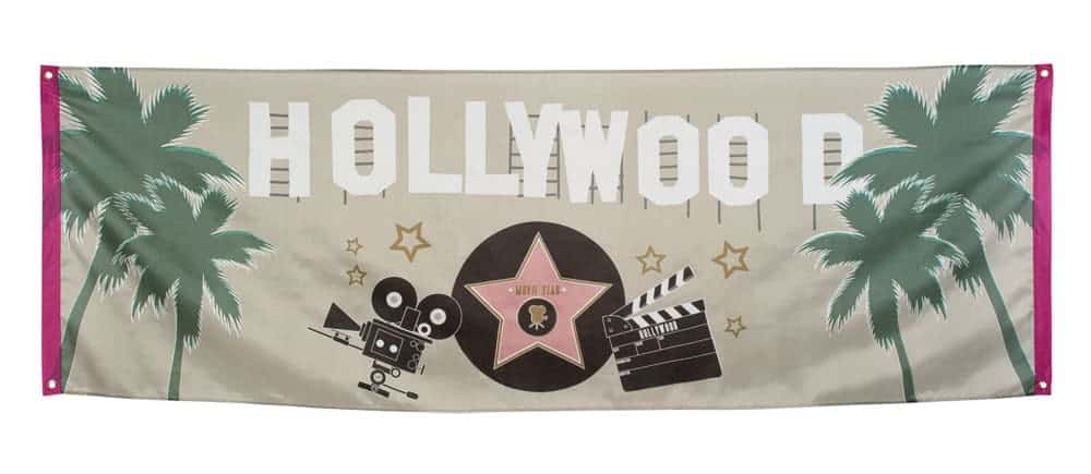 Banderole cinéma Hollywood
