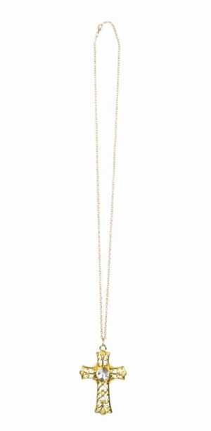 COLLIER CROIX EN OR – Image 2