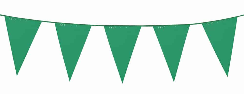 GUIRLANDE 20 FANIONS (Taille 10 m - 8 coloris)