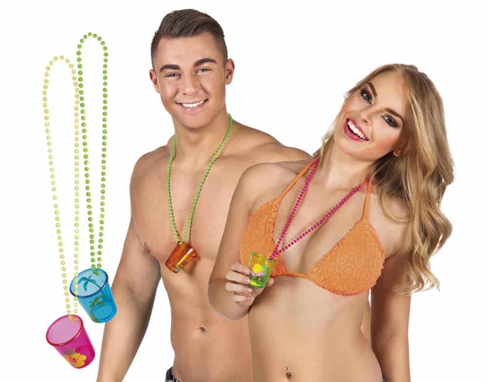 COLLIER - VERRE SHOOTER (Couleurs assorties)