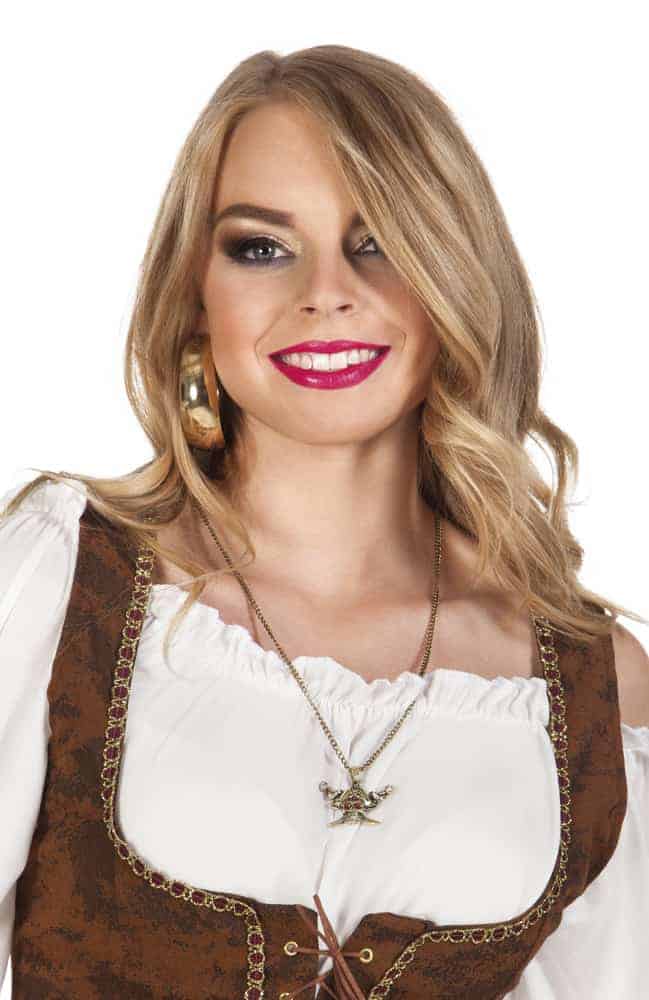COLLIER DE PIRATE  OR